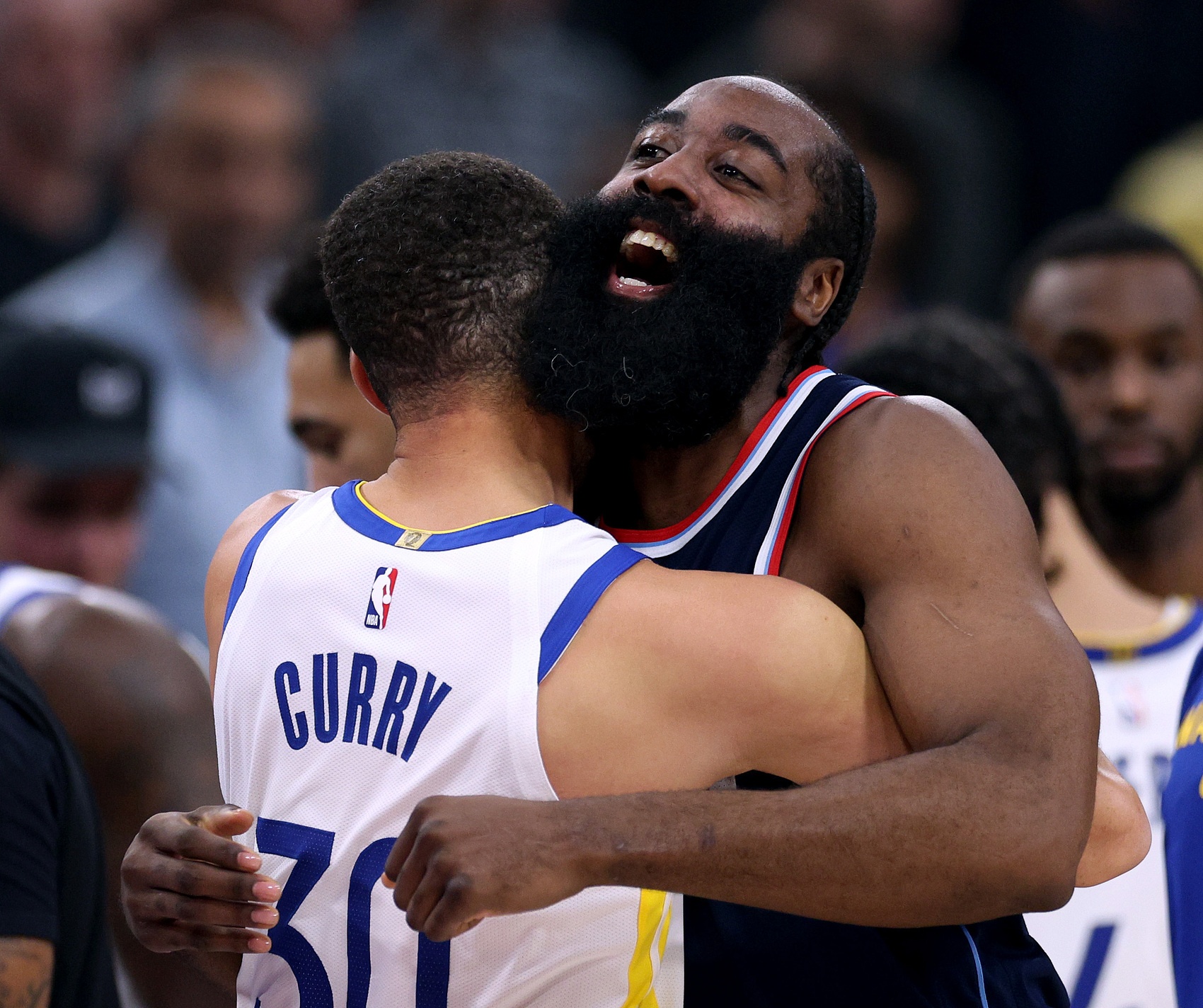  諸神黃昏！庫里哈登先后50+ NBA歷史首次兩名35歲以上球員轟50+！